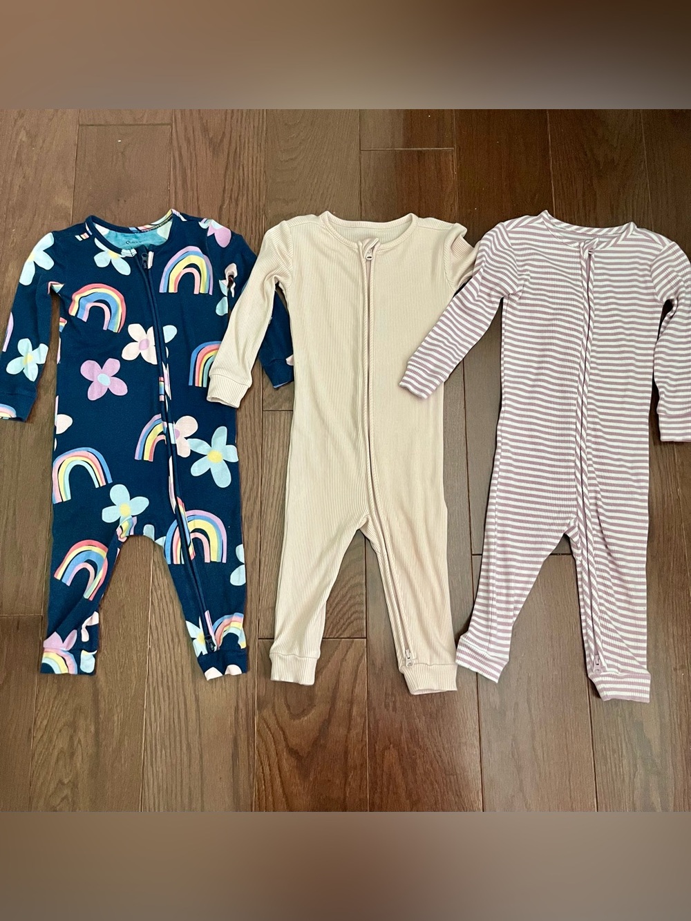 Quince Baby Bundle of Zip One-Piece Pajamas
